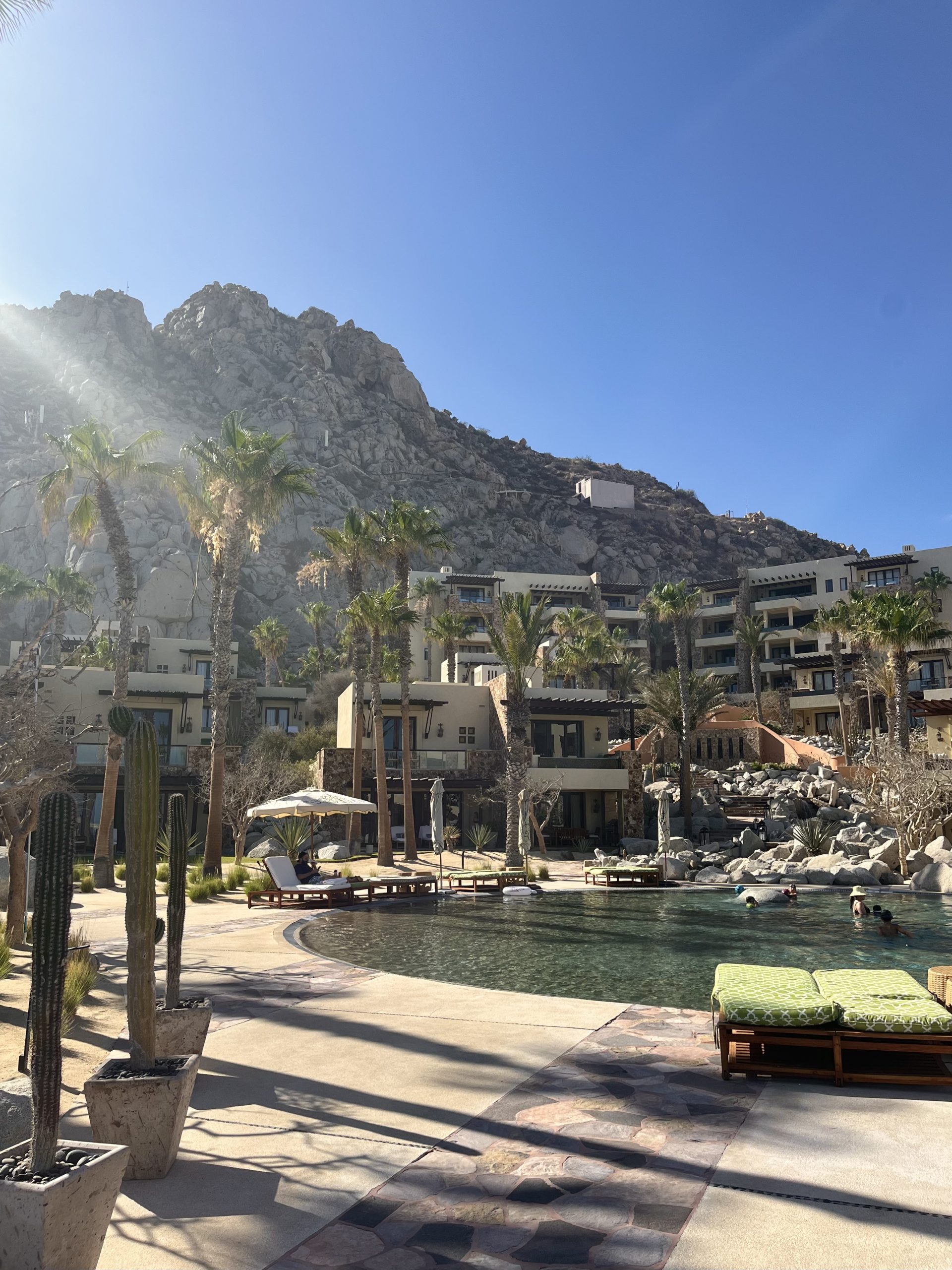 Family pool at Waldorf Astoria in Cabo, Mexico