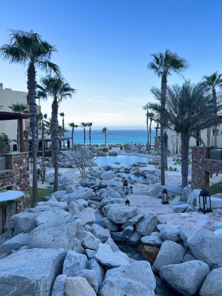 grounds at waldorf astoria in cabo