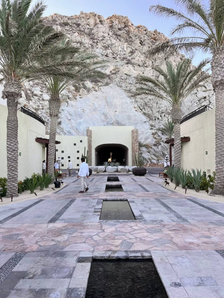 grounds at waldorf astoria in cabo